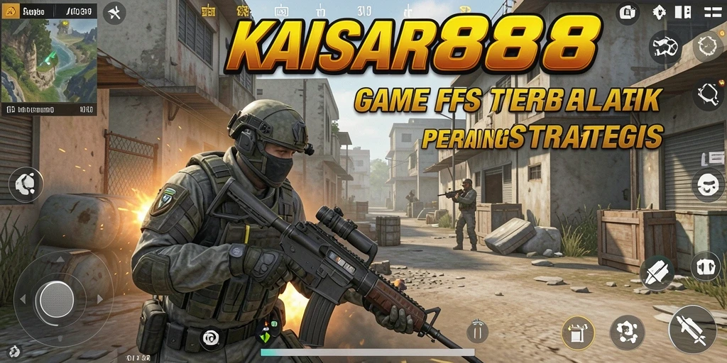 Tampilan intens dari pertempuran dalam KAISAR888 dengan grafik yang menakjubkan.