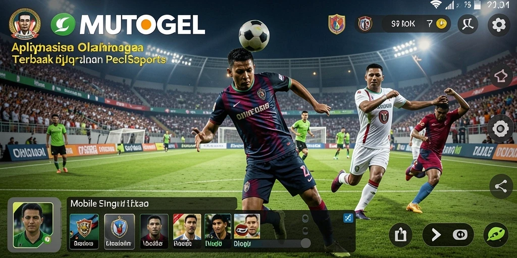 Screenshot gameplay OMUTOGEL menampilkan pengalaman interaktif olahraga yang seru.