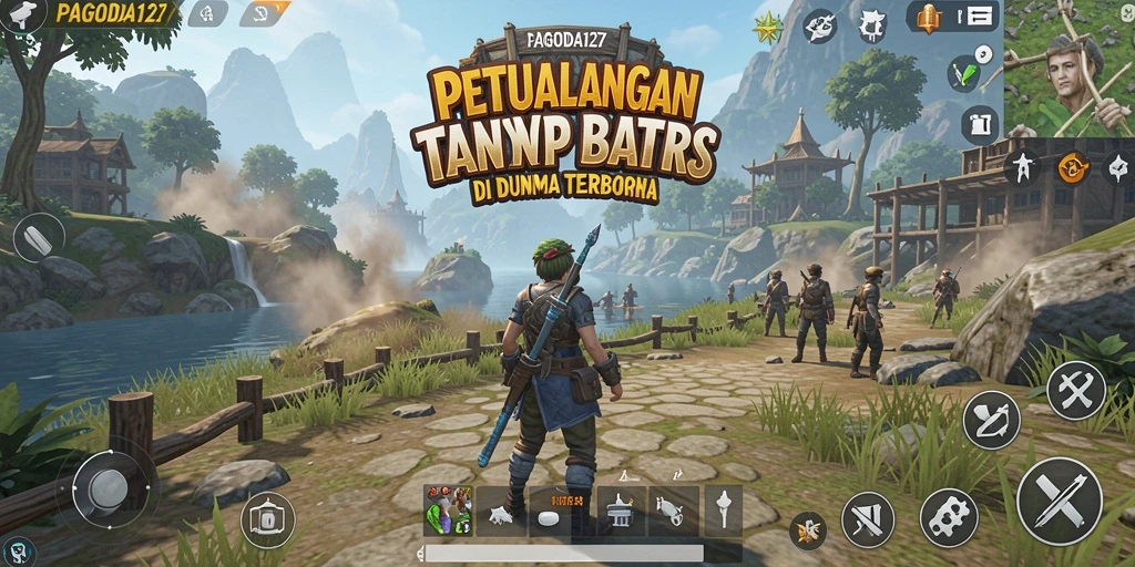 Tampilan gameplay <strong>PAGODA127</strong> yang menawan di dunia terbuka.