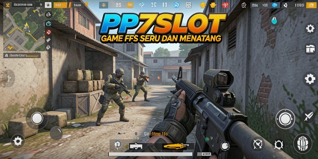 Screenshot gameplay PP7SLOT yang menampilkan aksi tembak-menembak yang seru.