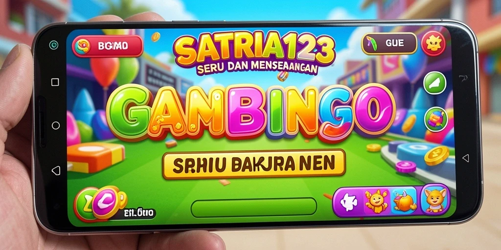 Screenshot dari gameplay Bingo yang seru di SATRIA123.