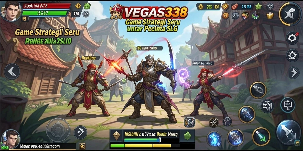 Tampilan screenshot VEGAS338 menunjukkan pertempuran strategis yang mendebarkan.